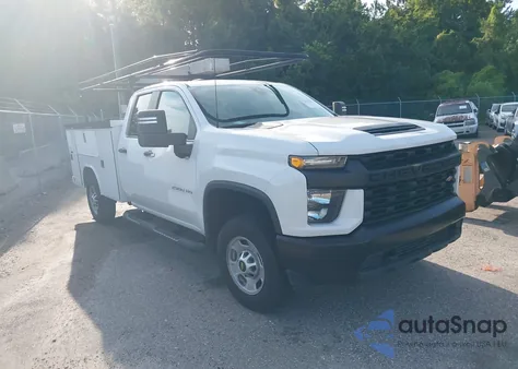 2021 Chevrolet Silverado 2500Hd 2Wd Double Cab Long Bed Wt z USA, uszkodzony, nr VIN 1GC2WLE76MF136067
